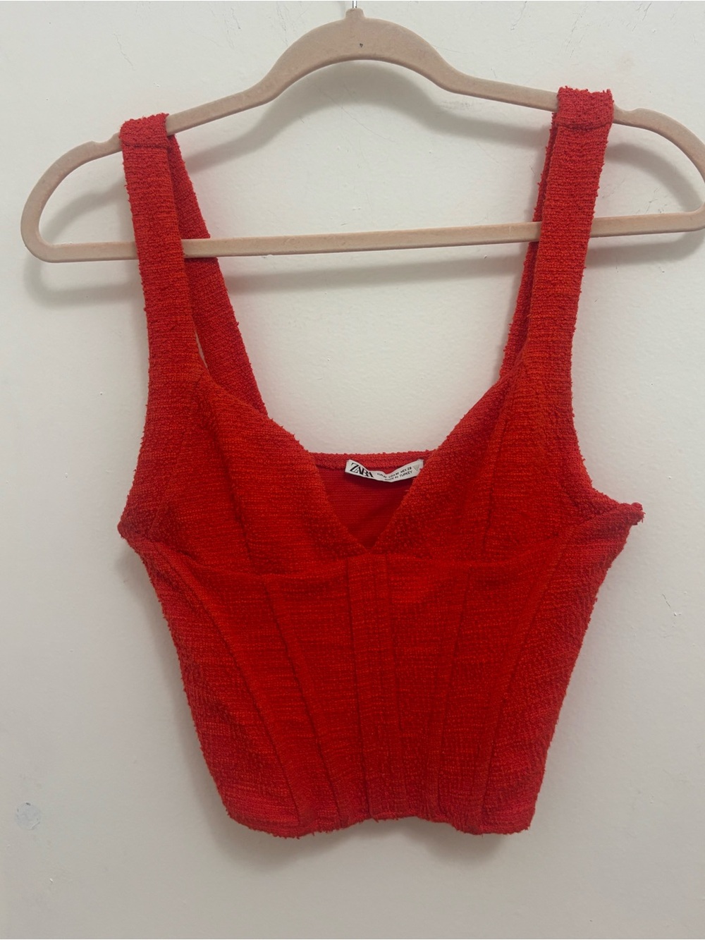 Zara Textured Corset Top - Picture 11 of 14